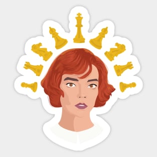 Chess Queen Sticker